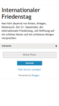 Mobile Screenshot of internationalerfriedenstag.blogspot.com