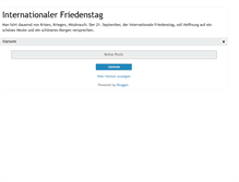Tablet Screenshot of internationalerfriedenstag.blogspot.com
