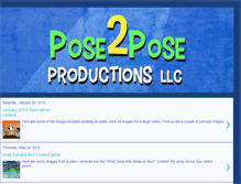 Tablet Screenshot of pose2poseanimation.blogspot.com