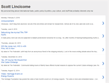 Tablet Screenshot of lincicome.blogspot.com