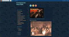 Desktop Screenshot of conspiraciongalatea.blogspot.com