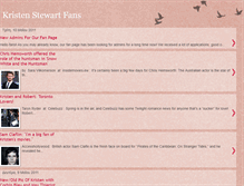 Tablet Screenshot of kstewartfans.blogspot.com