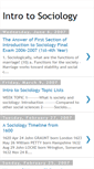 Mobile Screenshot of introtooursociology.blogspot.com