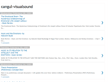 Tablet Screenshot of cangul-visualsound.blogspot.com