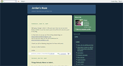 Desktop Screenshot of jordansmuse.blogspot.com