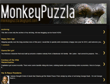 Tablet Screenshot of monkeypuzzla.blogspot.com