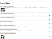 Tablet Screenshot of karenisherkc.blogspot.com