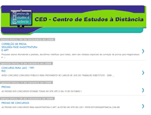 Tablet Screenshot of centrodeestudosadistancia.blogspot.com