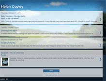 Tablet Screenshot of helencopley.blogspot.com