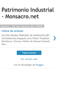 Mobile Screenshot of patrimonioindustrialarqueologiaindust.blogspot.com
