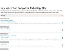 Tablet Screenshot of newmillenniumpcs.blogspot.com