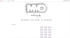 Desktop Screenshot of mmd-design.blogspot.com