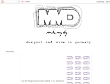 Tablet Screenshot of mmd-design.blogspot.com