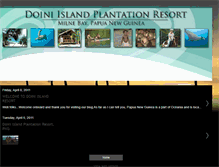 Tablet Screenshot of doiniisland.blogspot.com