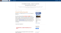 Desktop Screenshot of computerchipkeys.blogspot.com