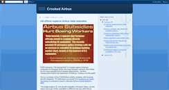 Desktop Screenshot of crookedairbus.blogspot.com