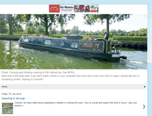 Tablet Screenshot of narrowboater.blogspot.com