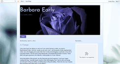 Desktop Screenshot of barbearly.blogspot.com