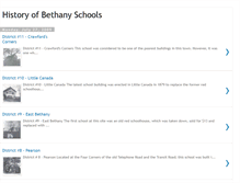 Tablet Screenshot of bethanyschools.blogspot.com