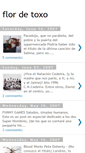 Mobile Screenshot of flordetoxo.blogspot.com