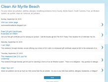 Tablet Screenshot of cleanairmyrtlebeach.blogspot.com