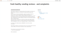 Desktop Screenshot of fresh-vending-review.blogspot.com