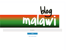 Tablet Screenshot of blogmalawi.blogspot.com