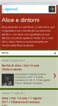 Mobile Screenshot of aliceedintorni.blogspot.com