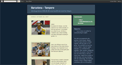 Desktop Screenshot of barcelona-tampere.blogspot.com