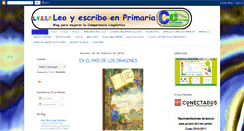 Desktop Screenshot of leoyescriboenprimaria.blogspot.com