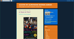 Desktop Screenshot of luchadealmohadas.blogspot.com