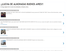 Tablet Screenshot of luchadealmohadas.blogspot.com