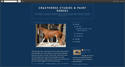 Desktop Screenshot of paintncrazyhorse.blogspot.com