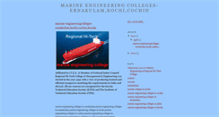 Desktop Screenshot of marineengineeringcolleges-ernakulam.blogspot.com