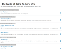 Tablet Screenshot of guideofbeinganarmywife.blogspot.com