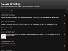 Tablet Screenshot of cougarswrestle.blogspot.com