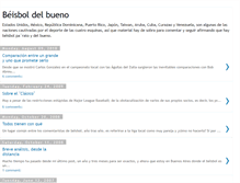 Tablet Screenshot of beisboldelbueno.blogspot.com