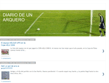 Tablet Screenshot of diariodeunarquero.blogspot.com