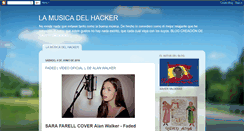 Desktop Screenshot of la-musica-del-hacker.blogspot.com