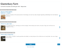 Tablet Screenshot of glastonburyfarm.blogspot.com