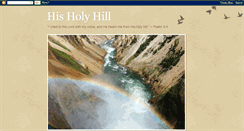 Desktop Screenshot of hisholyhill.blogspot.com