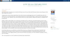 Desktop Screenshot of lifein600squarefeet.blogspot.com