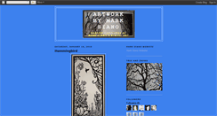 Desktop Screenshot of marksianoartwork.blogspot.com