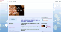 Desktop Screenshot of chagall-elblogdechagall.blogspot.com
