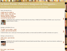 Tablet Screenshot of lainter-poesia.blogspot.com