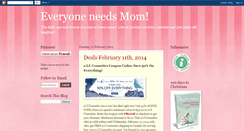 Desktop Screenshot of everyoneneedsmom.blogspot.com