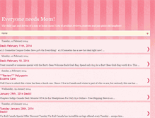 Tablet Screenshot of everyoneneedsmom.blogspot.com