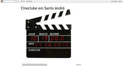 Desktop Screenshot of cineclubeemsantoandre.blogspot.com