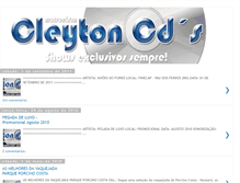 Tablet Screenshot of cleytoncds.blogspot.com