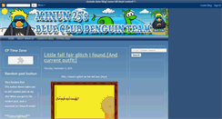 Desktop Screenshot of blueclubpenguinteam.blogspot.com